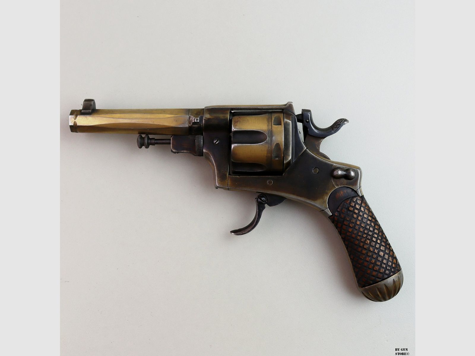 Antiker Revolver Bernardelli Mod. 1889 Bodeo Kal. 10.4 Matr. 10998, Bild 1 von 9