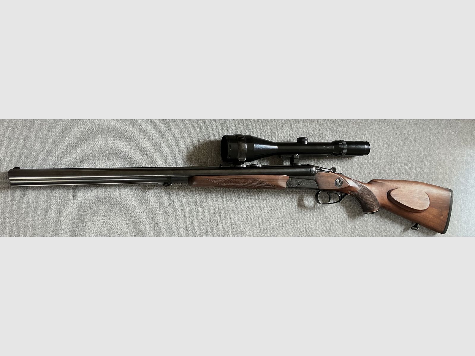 Drilling Merkel Suhl 7x65R / 12/70 Biber Schaft  Top!