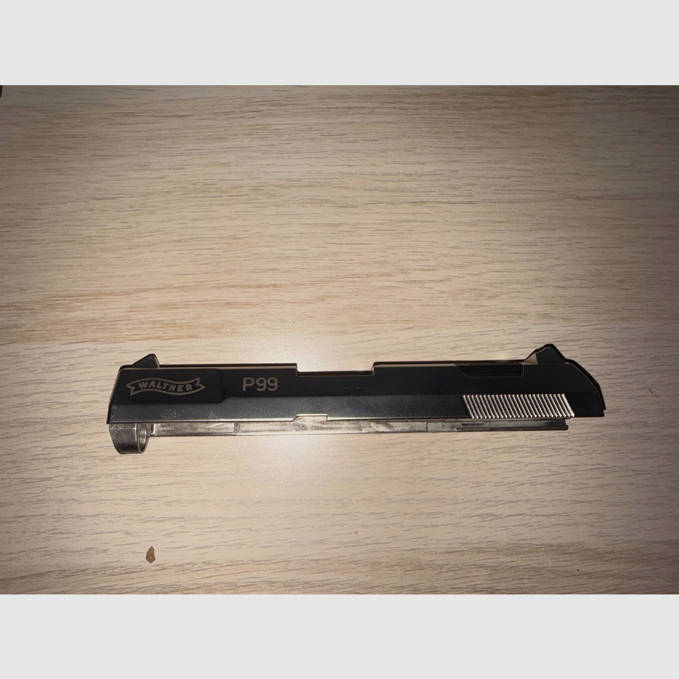 Walther P99 blank 9 mm P.A.K. – níquel – incl. 3 magazines