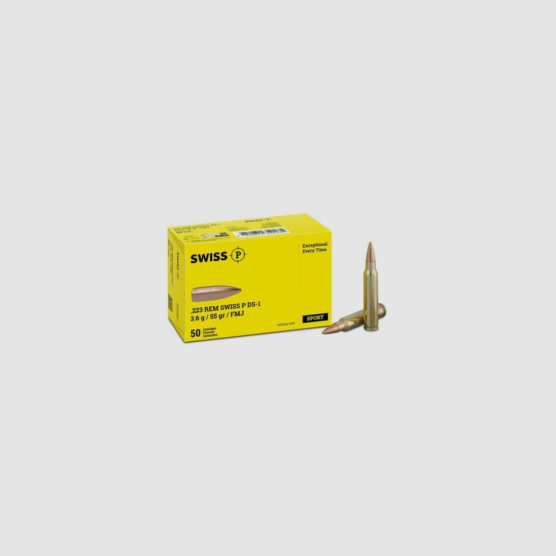 SWISS P .223 Rem. DS-1 3,6g/55gr