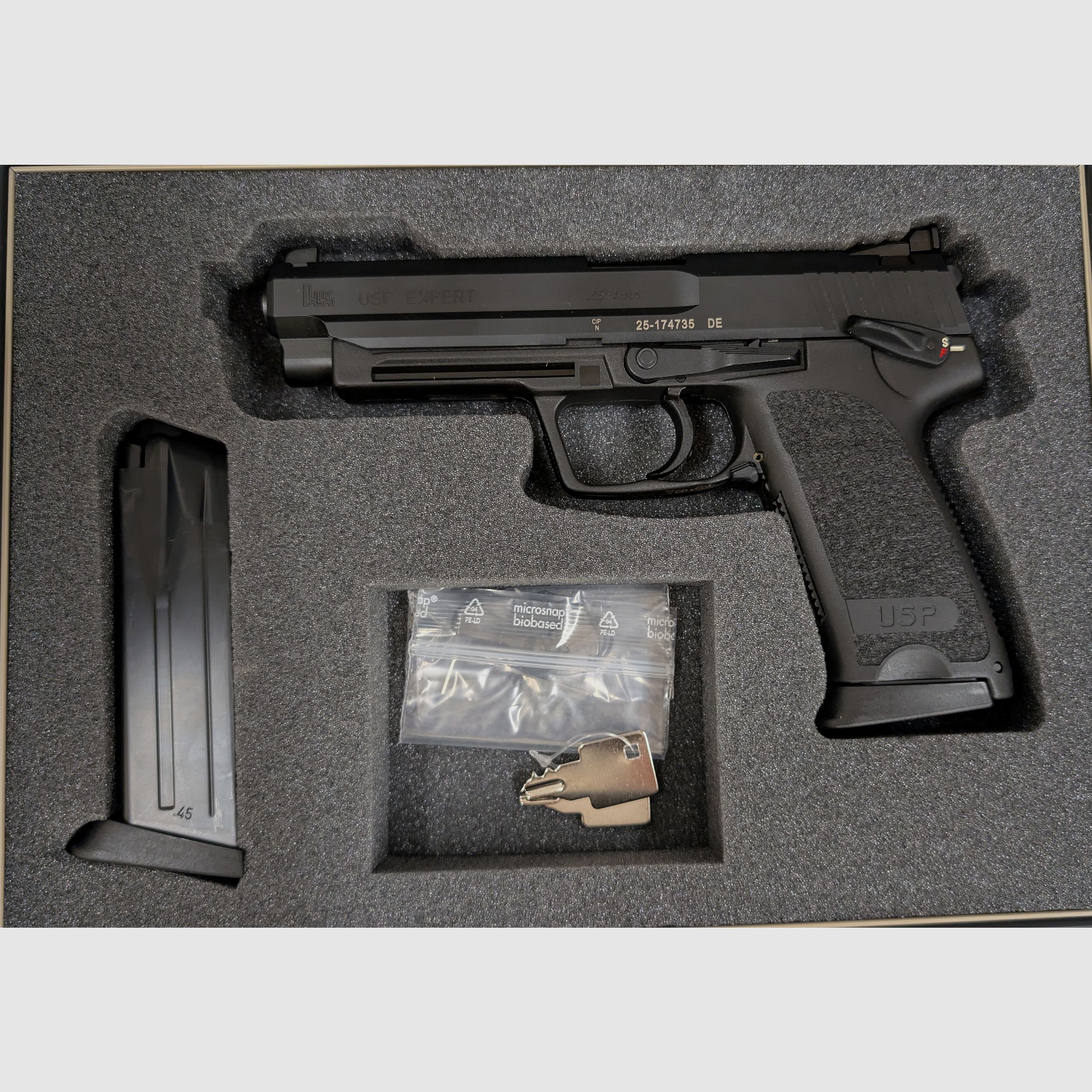 Heckler & Koch pistol USP Expert | caliber .45 ACP | unfired