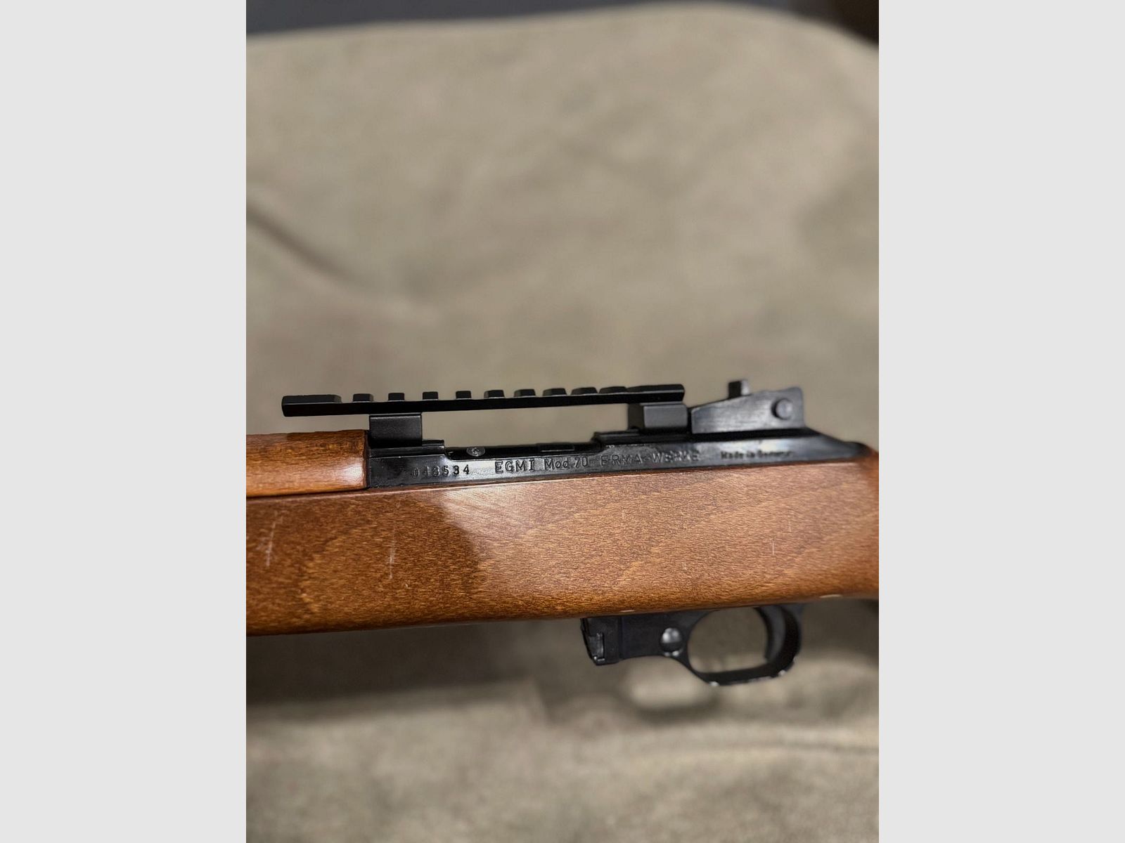 Erma Calibre .22lr carabine semi-automatique EGM1 Mod.70 - bien entretenu