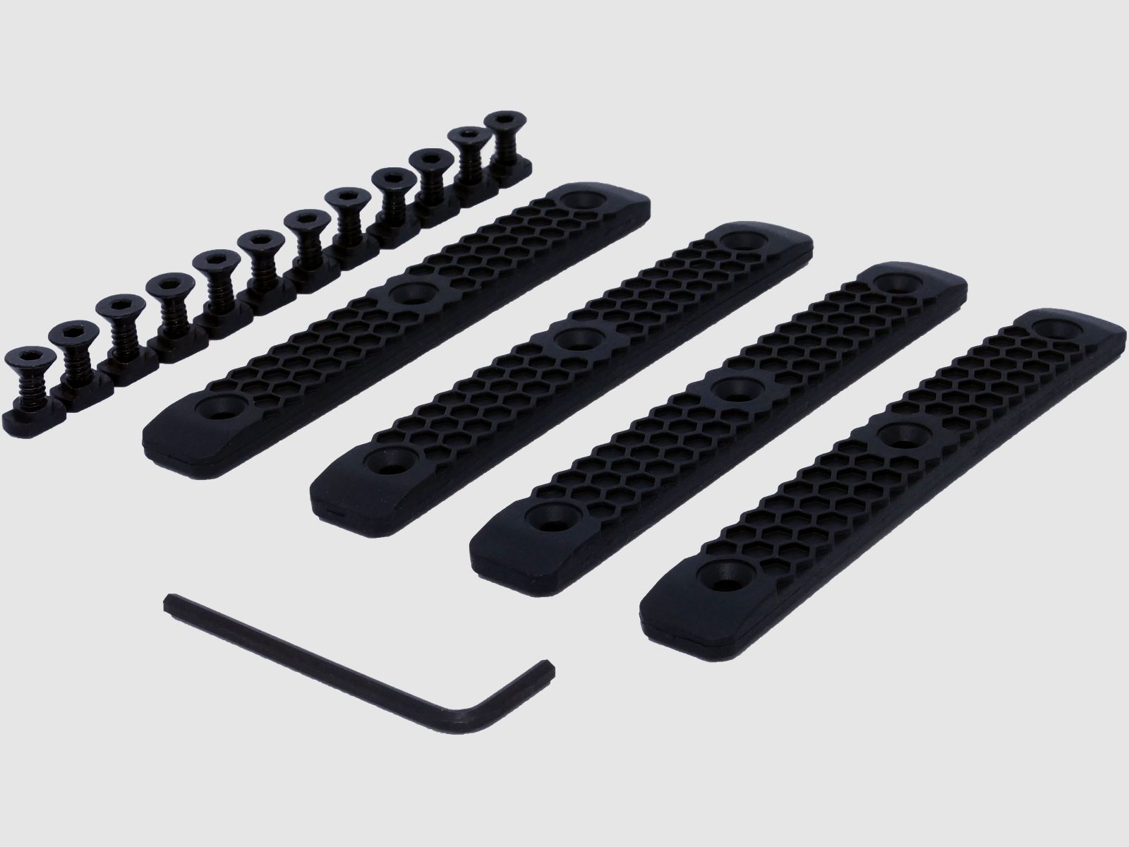 AlphaRailCover dla M-Lok zestaw 4 sztuk