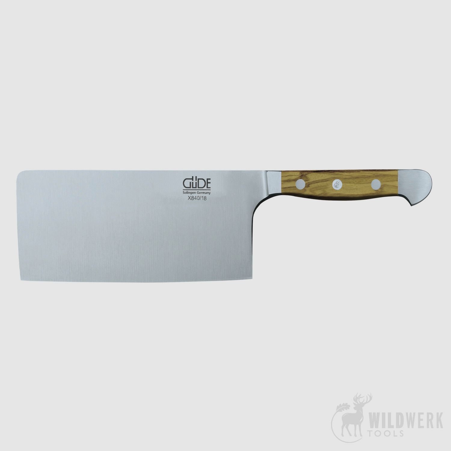 Güde Chinese Chef's Knife Alpha Olive