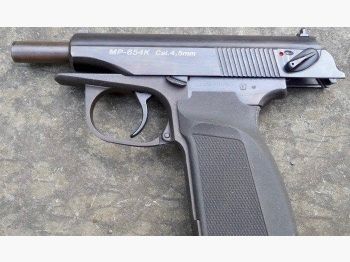 BAIKAL MAKAROV MP 654 K  CO2 VOLLSTAHL !