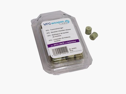 VFG Nettoyant de course intensif pour armes à feu de poing