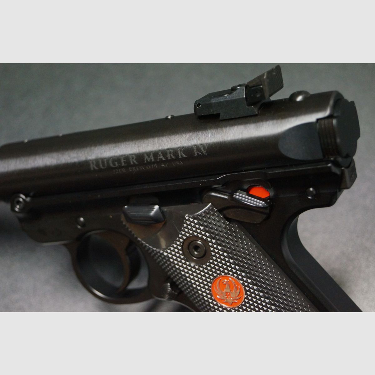Ruger Mark IV Target 22 LR Blued, afbeelding 7 van 8