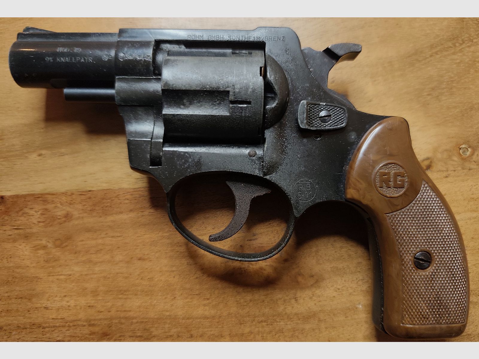 Röhm RG 79 Revolver Kaliber 9mmR.K sehr alte PTB 5-71