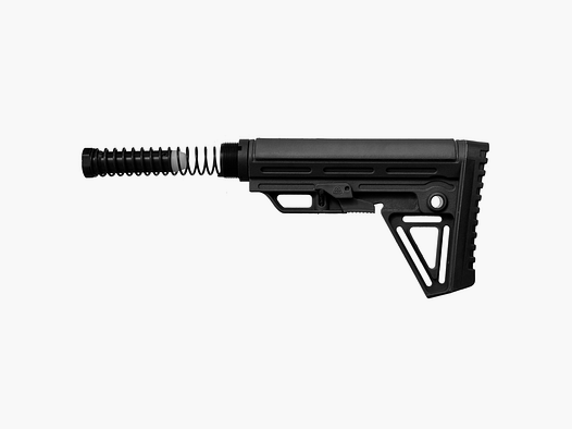 AR Alpha Mil Spec Schaft + Buffer-Kit, Schwarz – Trinity Force
