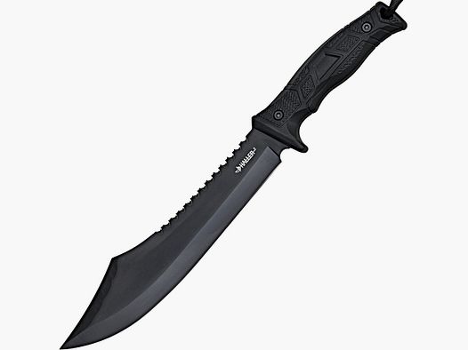 Machete black including nylon sheath