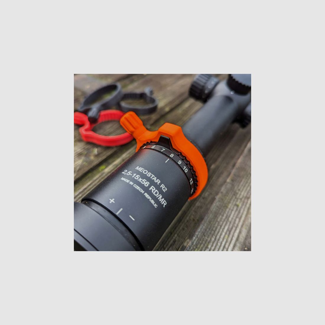 For Meopta Meostar R2: Quick adjustment lever for magnification setting