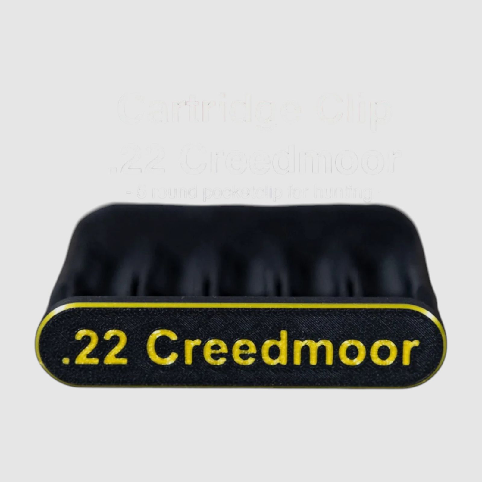 Filamelt - Premium cartridge clip .22 Creedmoor