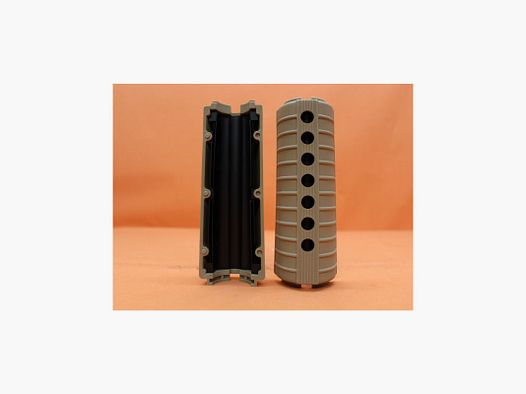 UTG AR15/M4 Carbine Polymer-Handschutz FDE mit Double Heat Shield