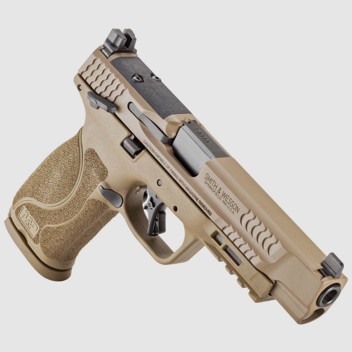 Pistole SMITH & WESSON M&P9 M2.0 5″ Optics Ready FDE, Bild 4 von 6