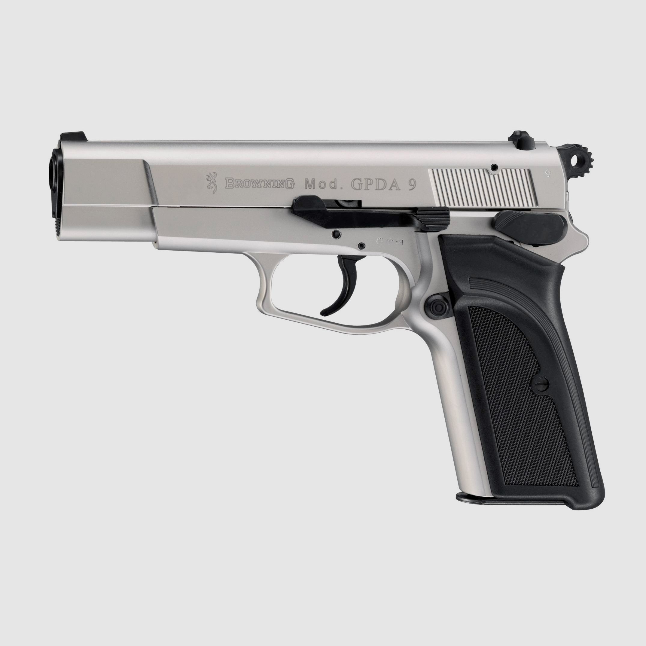 SRS pistol Browning GPDA 9, caliber