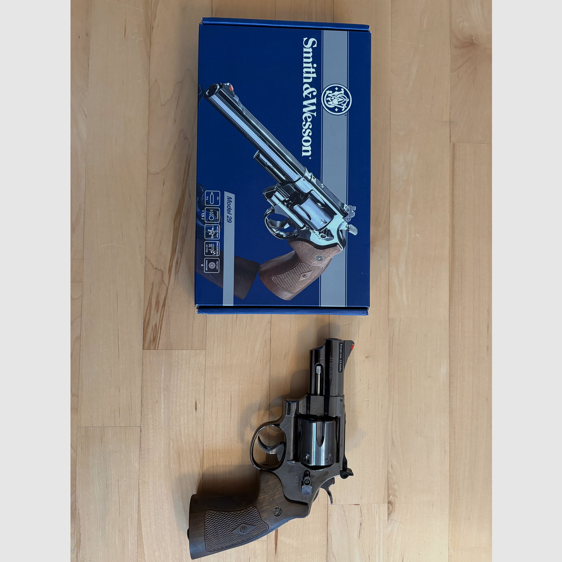 Softair CO2 Smith&Wessen Model 29, Kal. 6mm BB