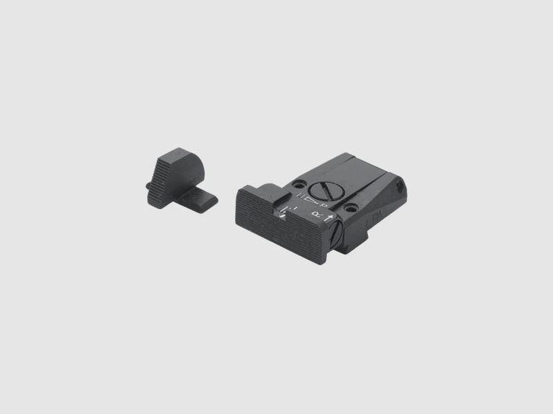 LPA SPR30SS07 Conjunto de miras micrométricas para SIG-Sauer P229, P320 y Springfield XD - Imagen de mira negra