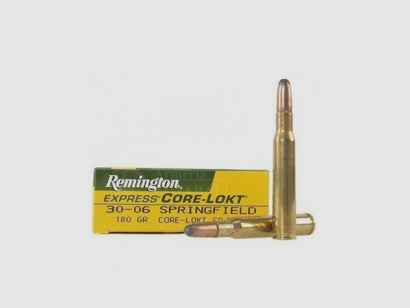 Munition Remington Core-Lokt SP Cal.30-06 SPRG 180gr, image 1 sur 2