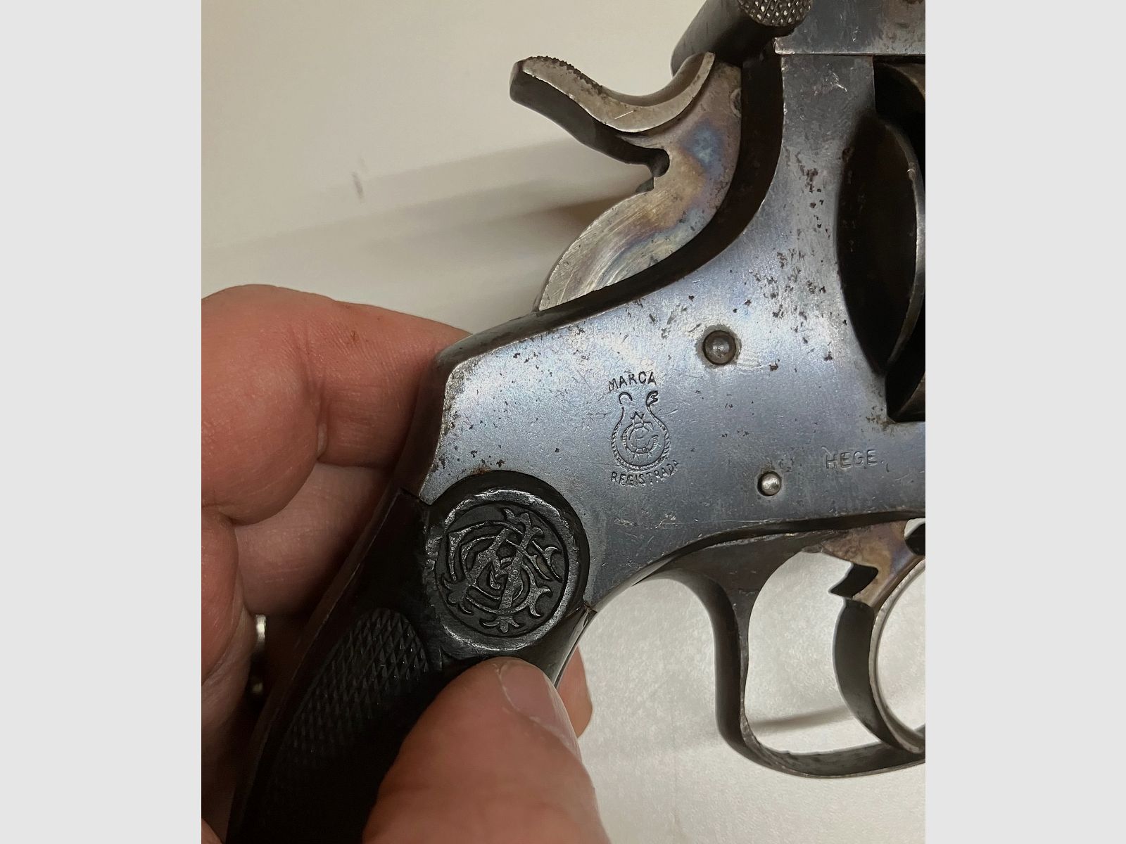 Eibar / Webley Revolver .455 "Pistolet, Stary Wzór, Nr 1 Mk.I" 1. Wojna Światowa