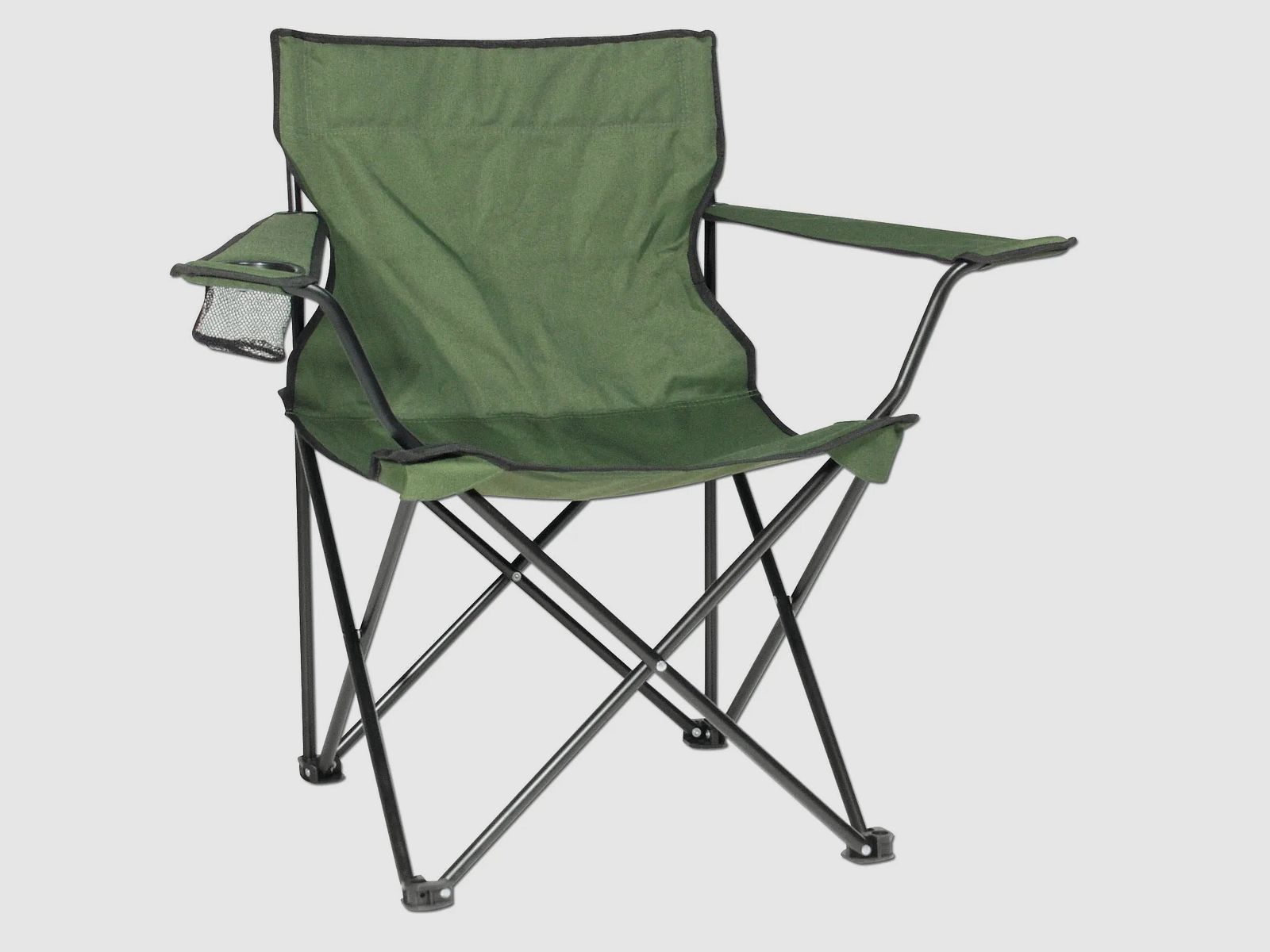 Mil-Tec Klappstuhl oliv mit Stahlgestänge