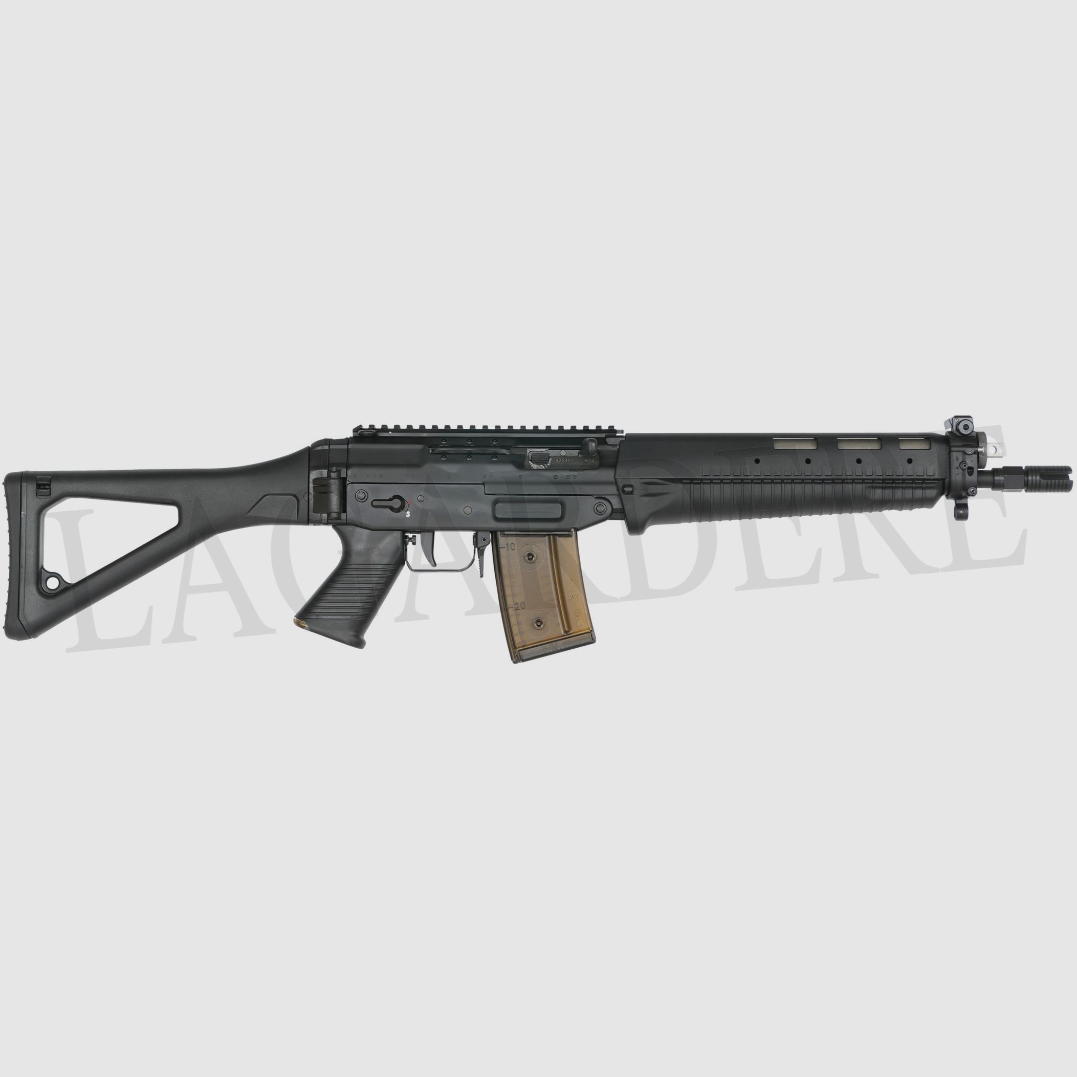 SIG-SAUER SG 551-1 SB RAIL SCHWARZ ROTEX (SEMI-AUTOMATISCHES STURMGEWEHR)