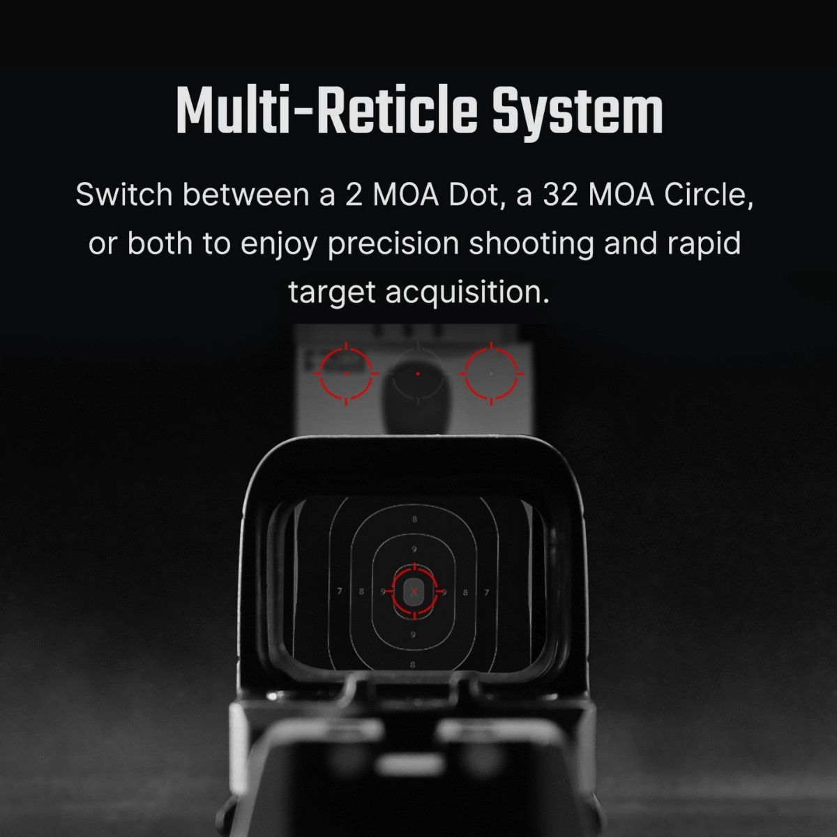 Olight - Osight SE - 2 MOA Dot and 32 MOA Circle - Osight SE 2 MOA, image 10 of 25