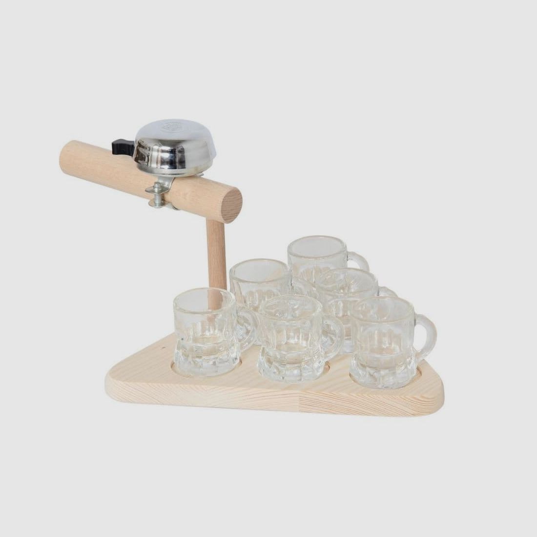 Bartl borrelglas met bel