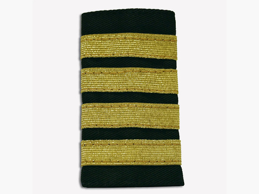 Fritzsch Rangabzeichen 4 Streifen goldfarben