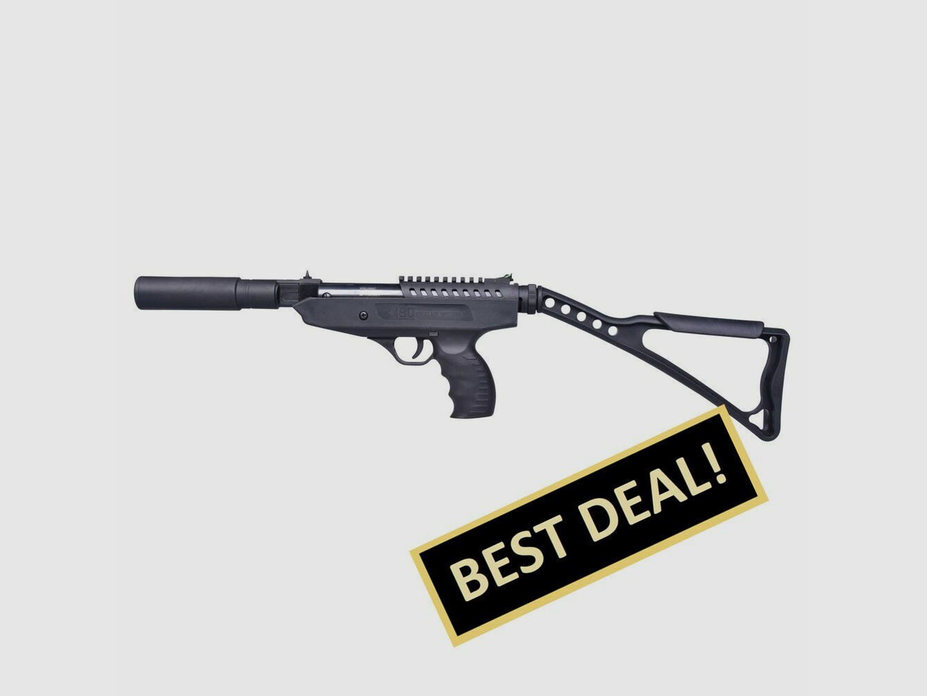 BO Hitman Black 4.5mm - Air Pressure Spring Break Barrel