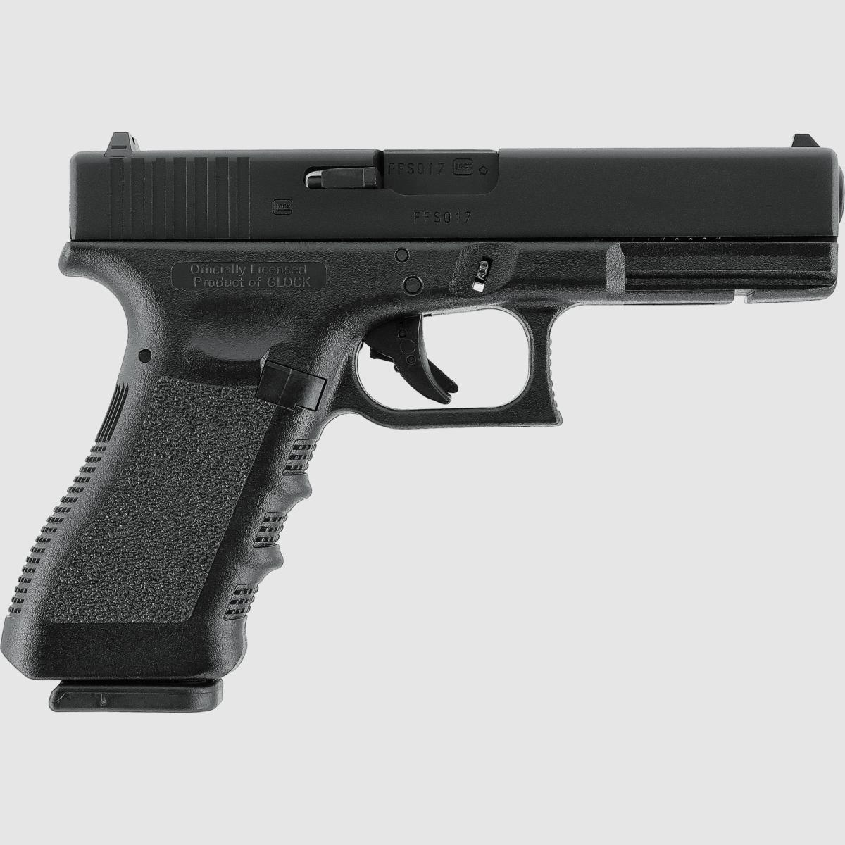 VFC Glock 17 Gen. 3 z metalowym zamkiem GBB 6mm BB czarny, zdjęcie 3 z 5