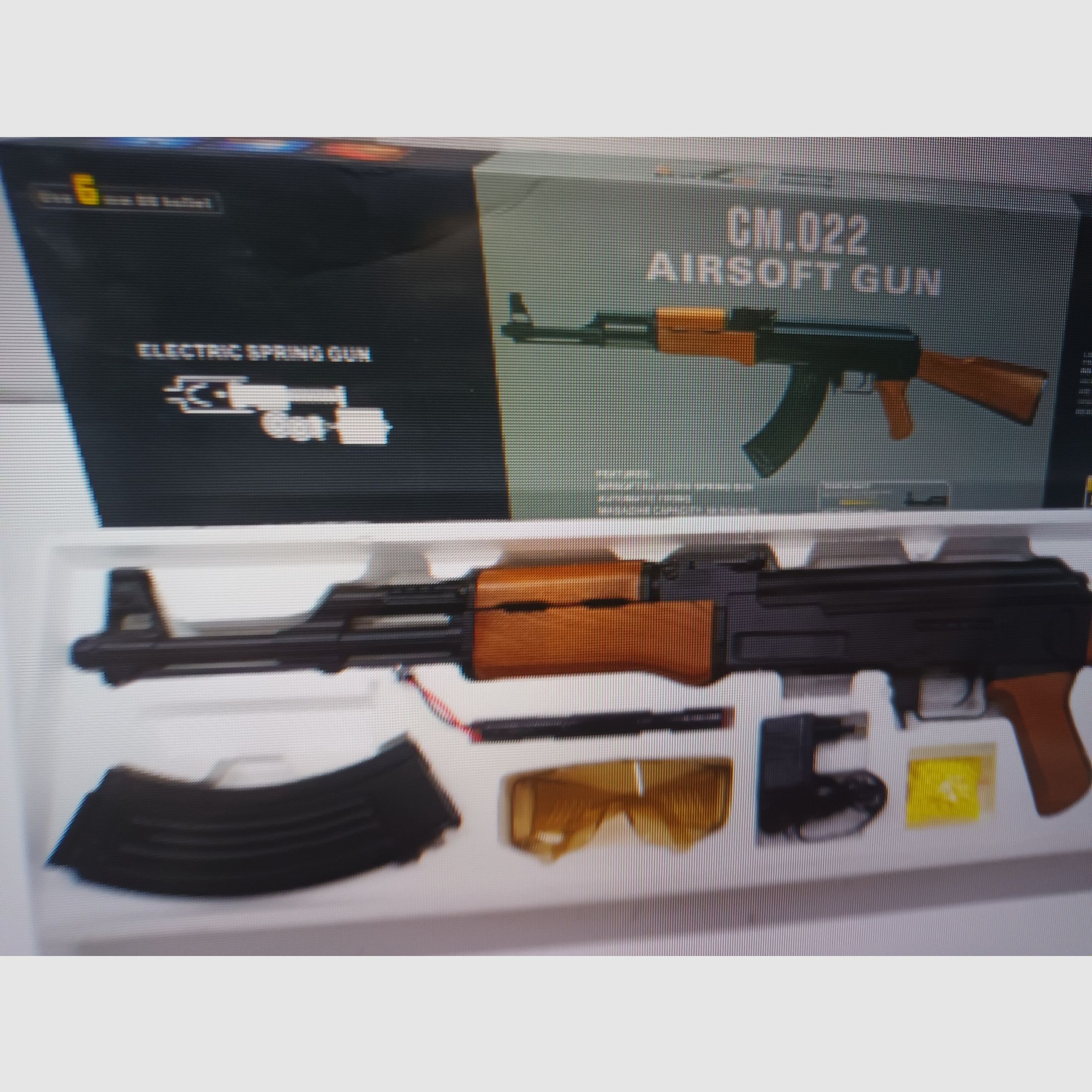 Kalaschnikow AK47 ___ NEU / OVP ___ Vollautomat im SET, Bild 5 von 5