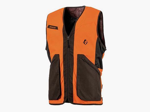 Somlys Wendeweste Classy Orange / Camouflage