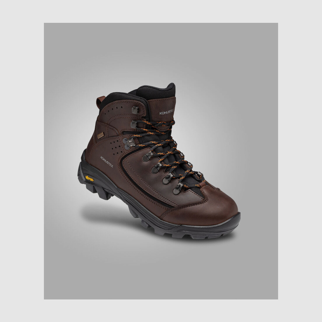 Konustex Schuhe Incito-Lederstiefel / Größe 46 Höhe=14cm Waterproof