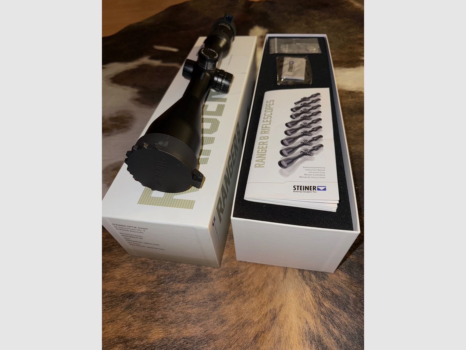 Steiner Ranger 8 4-32x56 BT telescopio di puntamento