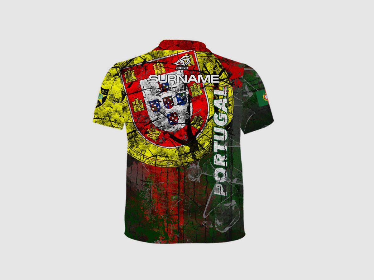 DED IPSC Portugal T-Shirt, Größe: XL, Benutzerdefinierter Name: Mit Benutzerdefiniertem Namen, Kleidungstyp: Kinder, Bild 2 von 3