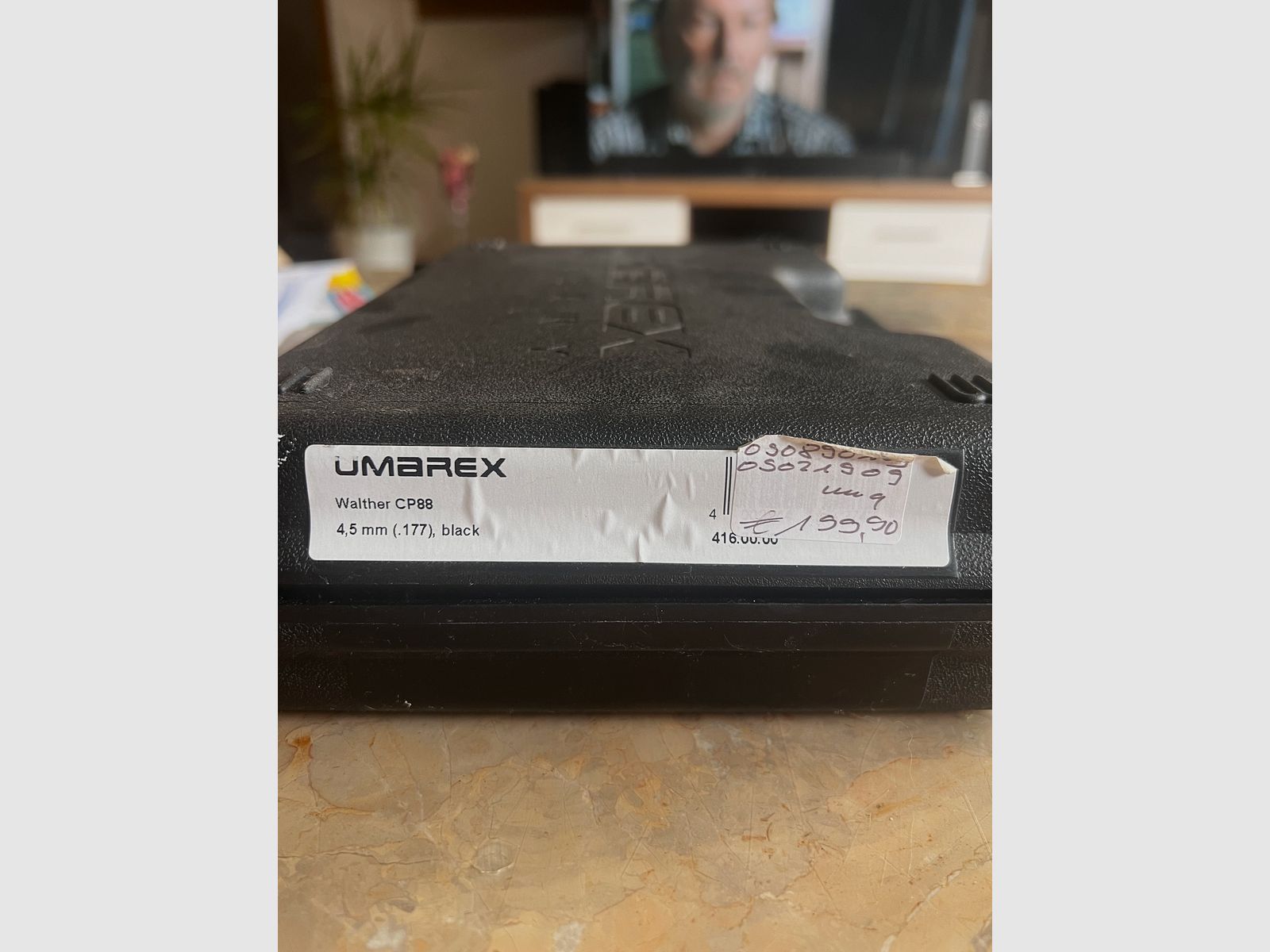 Luftpistole Umarex Walther CP88, 4 Zoll, 4,5 mm Diabolo