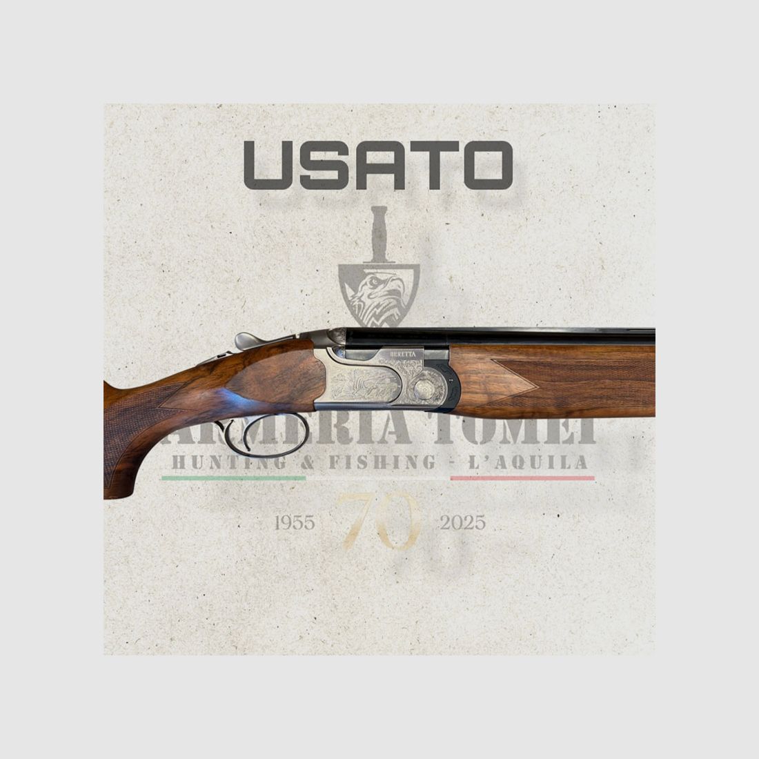 GEBRAUCHT – Bockdoppelflinte – BERETTA MOD. 690 FIELD III Kal. 12, Bild 2 von 7
