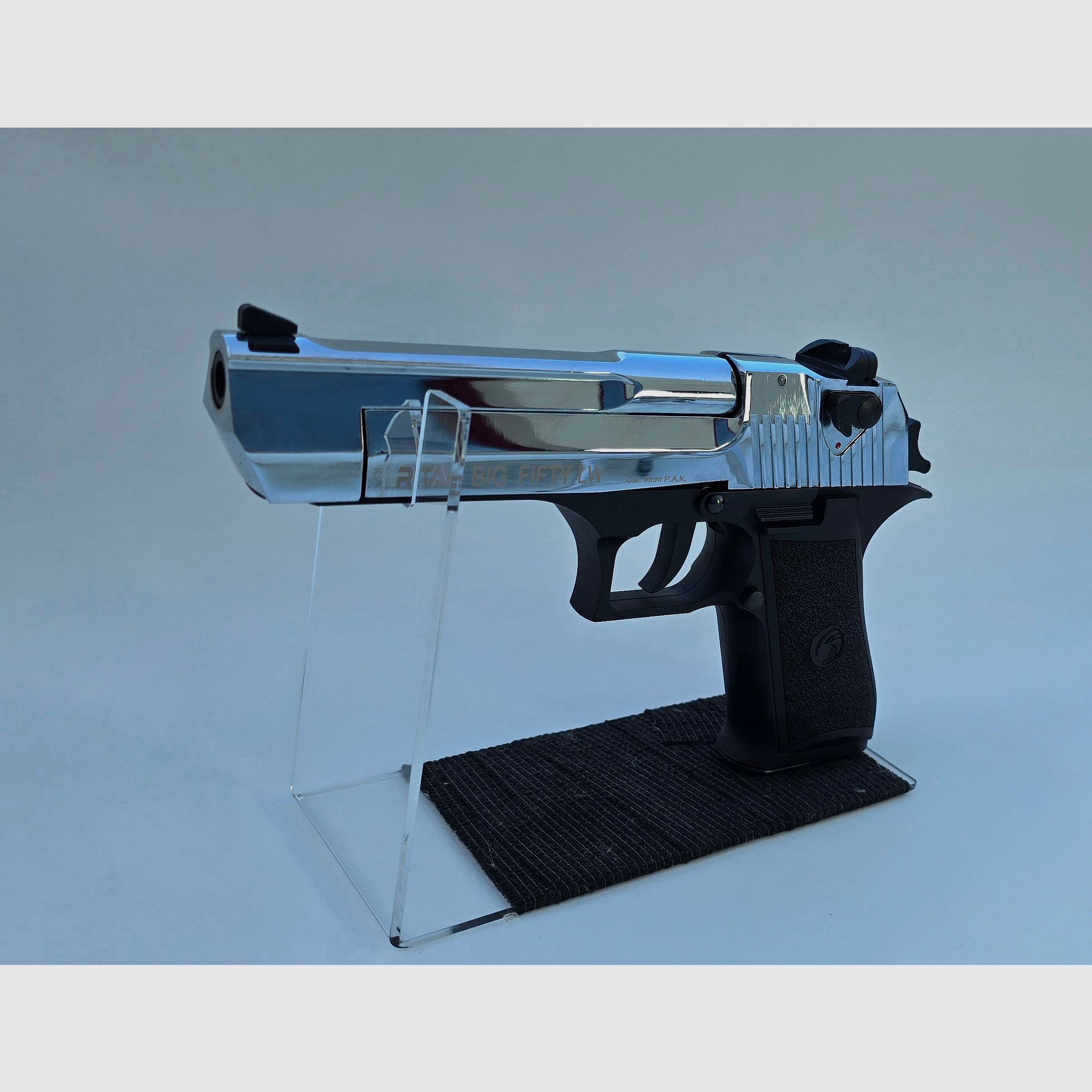 Retay Big Fifty LW, uitvoering: hoogglans chroomafwerking