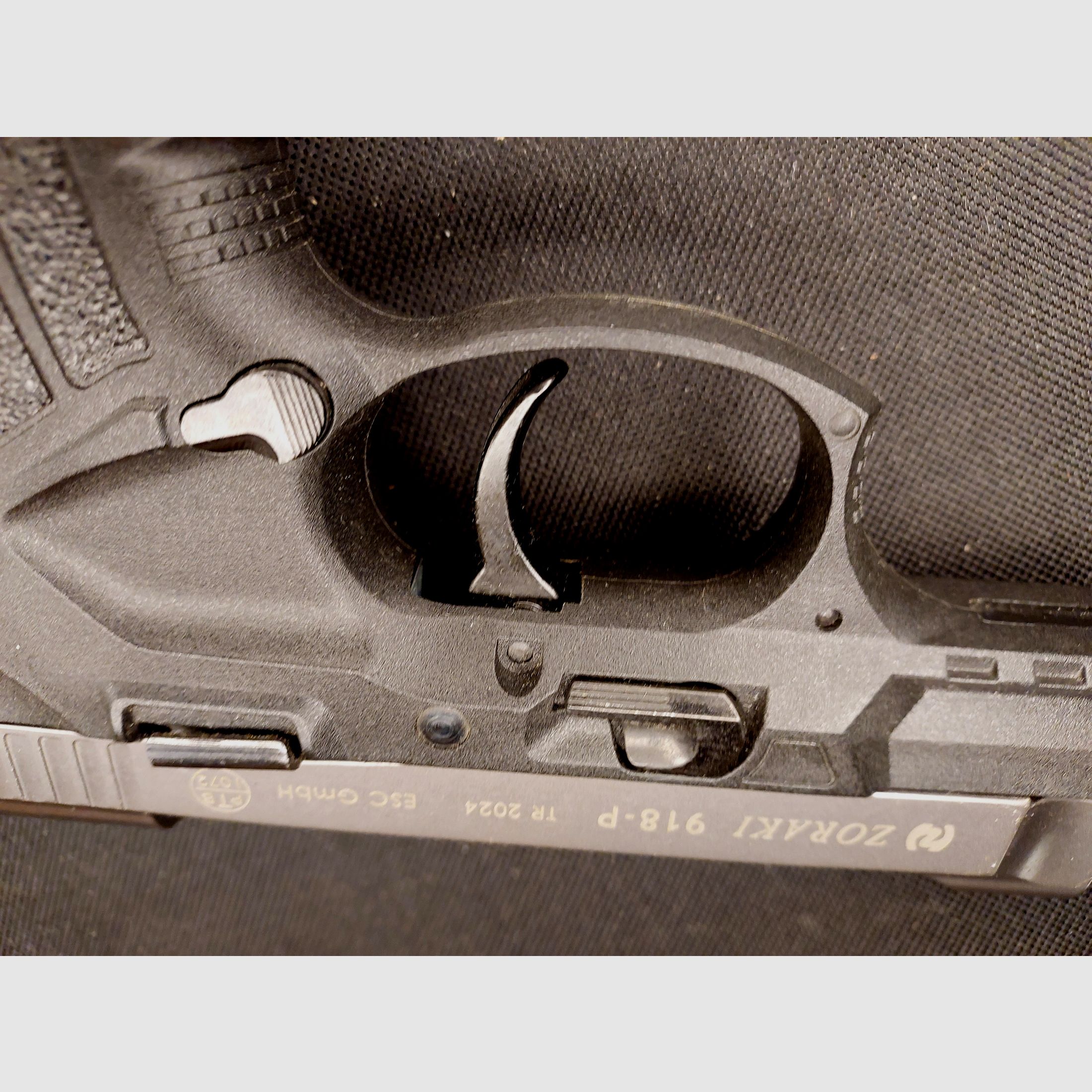 Zoraki 918-P TR-2024 9mm P.A.K. Titan (PTB 1072) as good as new Z 918 as good as new