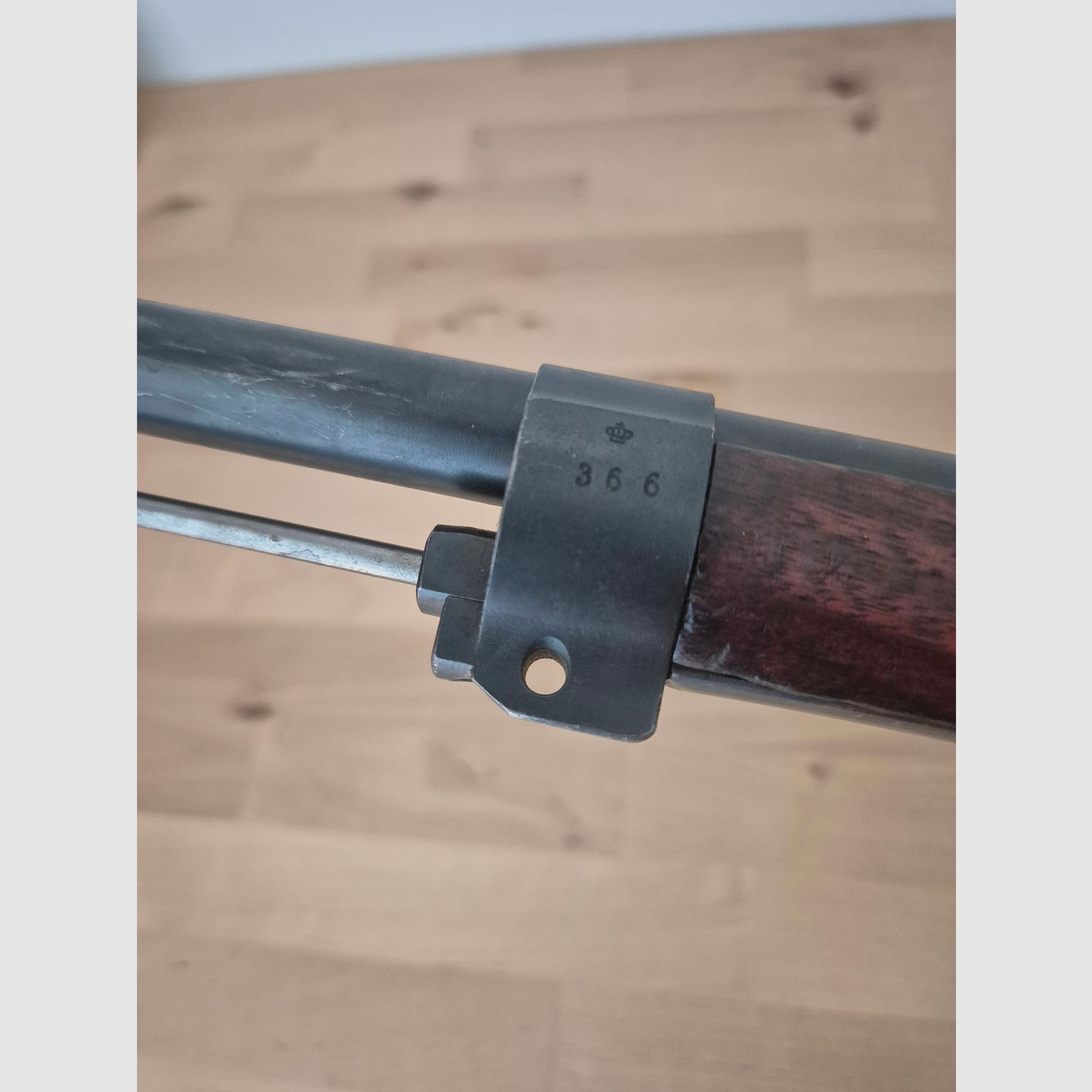 CARL GUSTAFS STADSGEVÄRSFAKTORI Bolt-action rifle Sweden Mauser M96 Carl Gustafs 1915, caliber 6.5x55