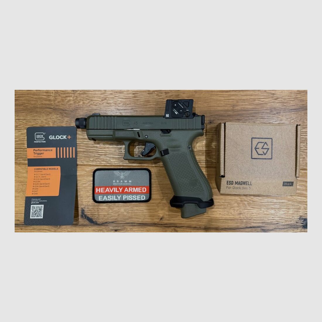 Glock G45 Hunter COA mit Glock Performance Trigger