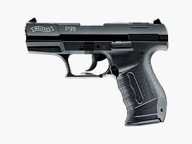 Pistola de fogueo Walther Schreckschuss P99 negra