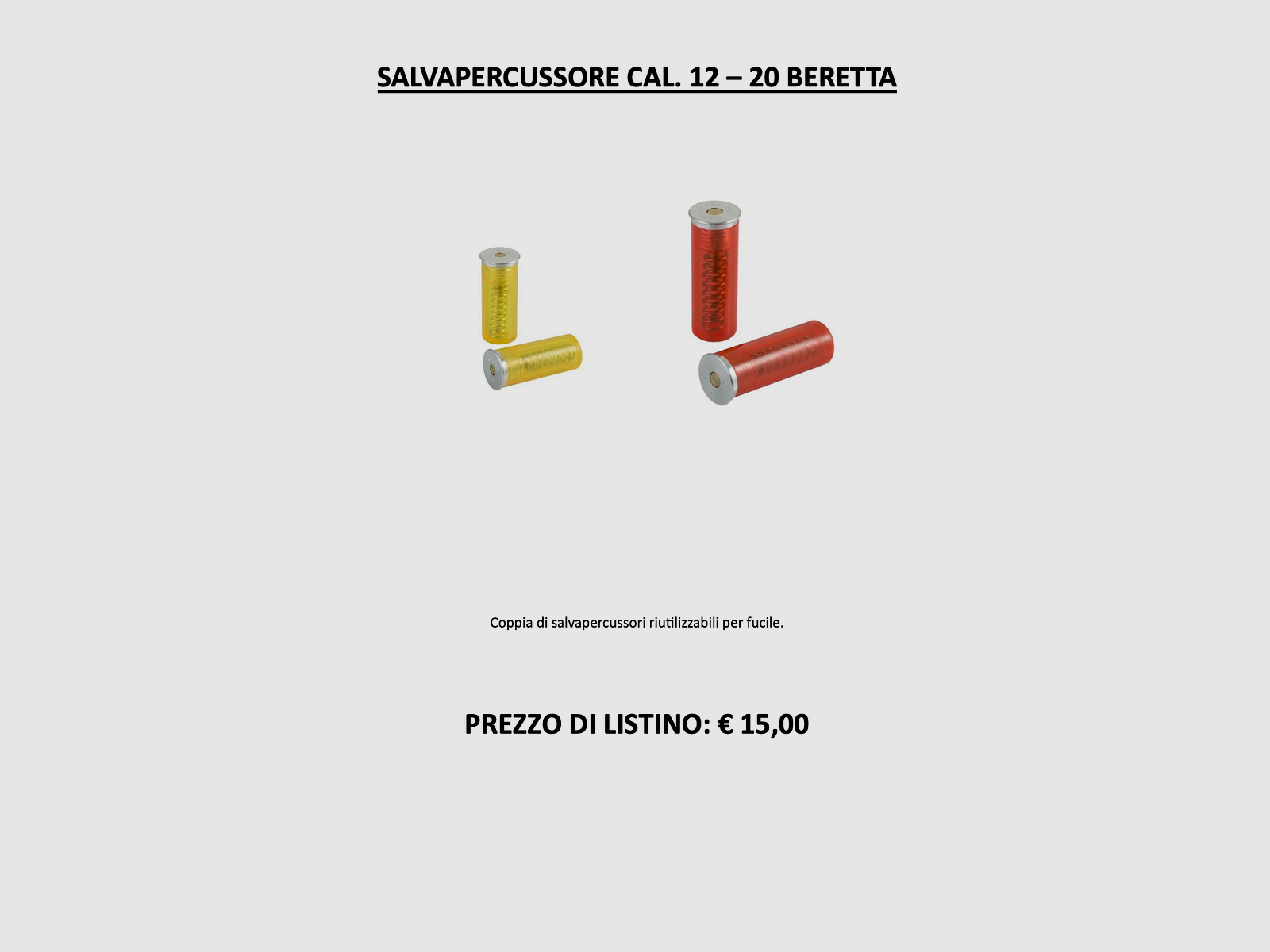 Beretta – Beretta cebos reutilizables para rifles, imagen 1 de 3