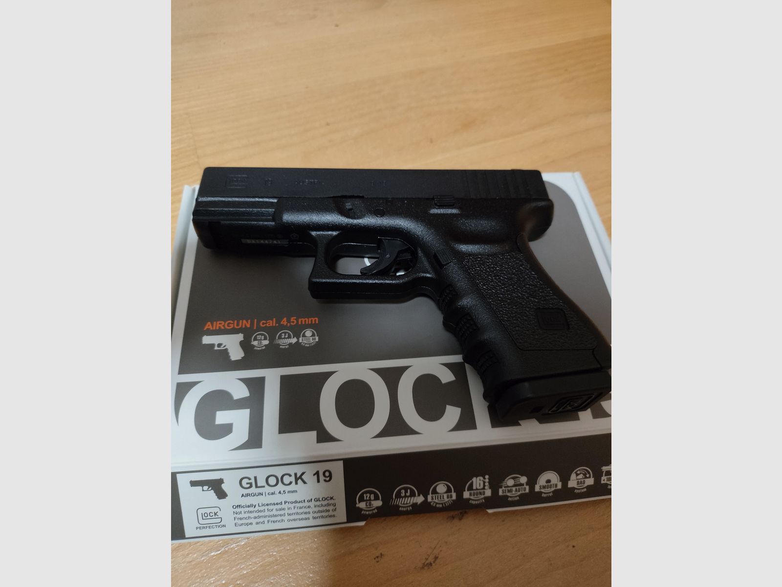 Glock 19 Co2 Pistole 4,5 BB von Umarex