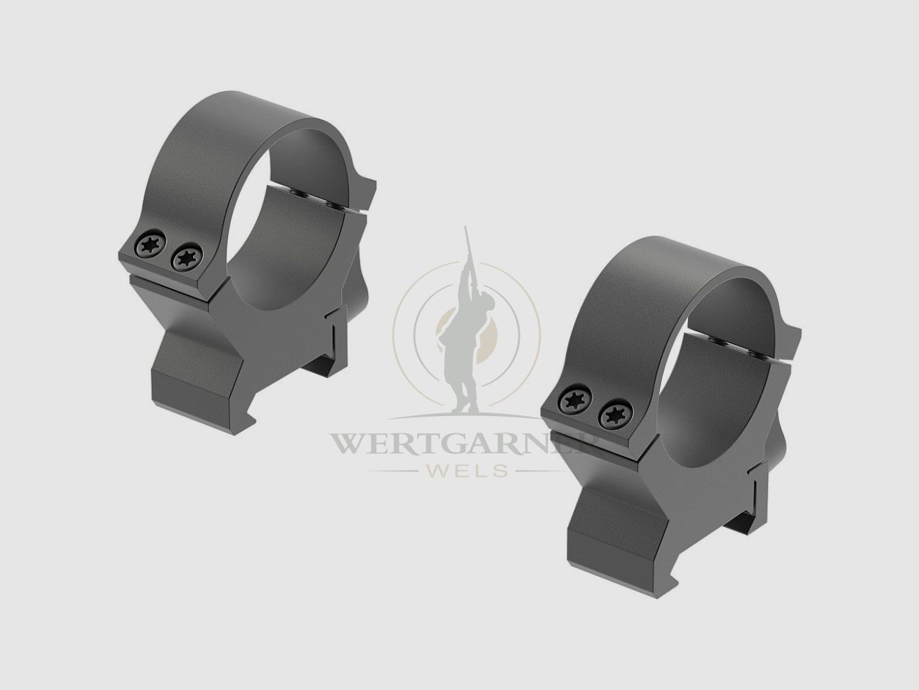 Leupold QRW2 High 30mm Black Matte Rings, image 1 of 2
