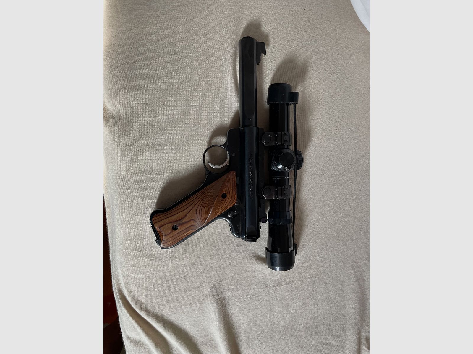 Ruger MK 512 - Sportpistole mit Zielfernrohr - 22lfb