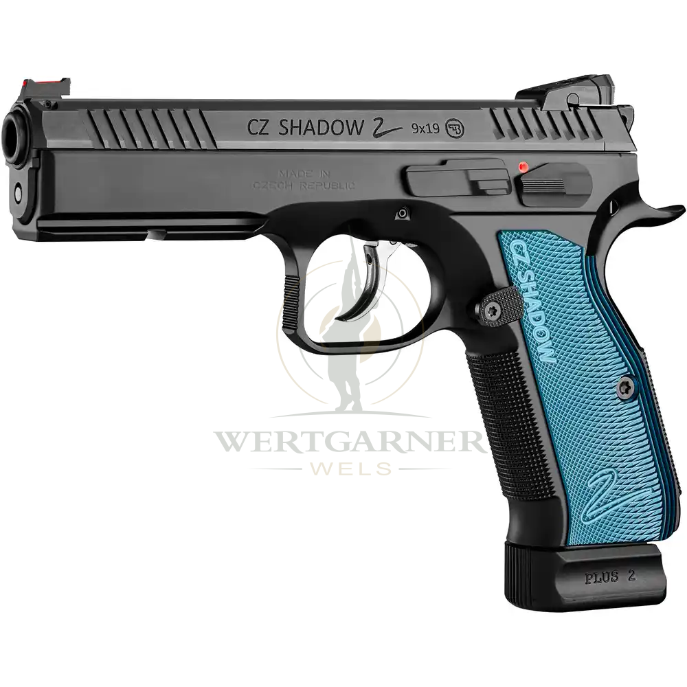 CZ Shadow 2 9x19 niebieski, zdjęcie 1 z 4