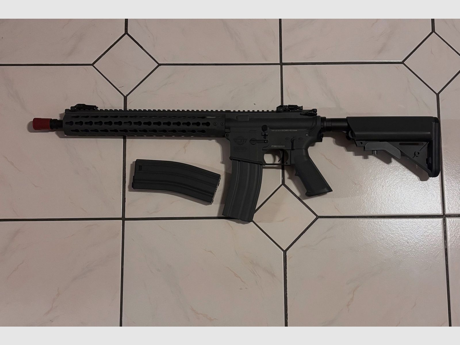 G&G Armament Airsoft Gewehr AEG CM 15 KR LPR 13 " - 6 mm BB - ab 14