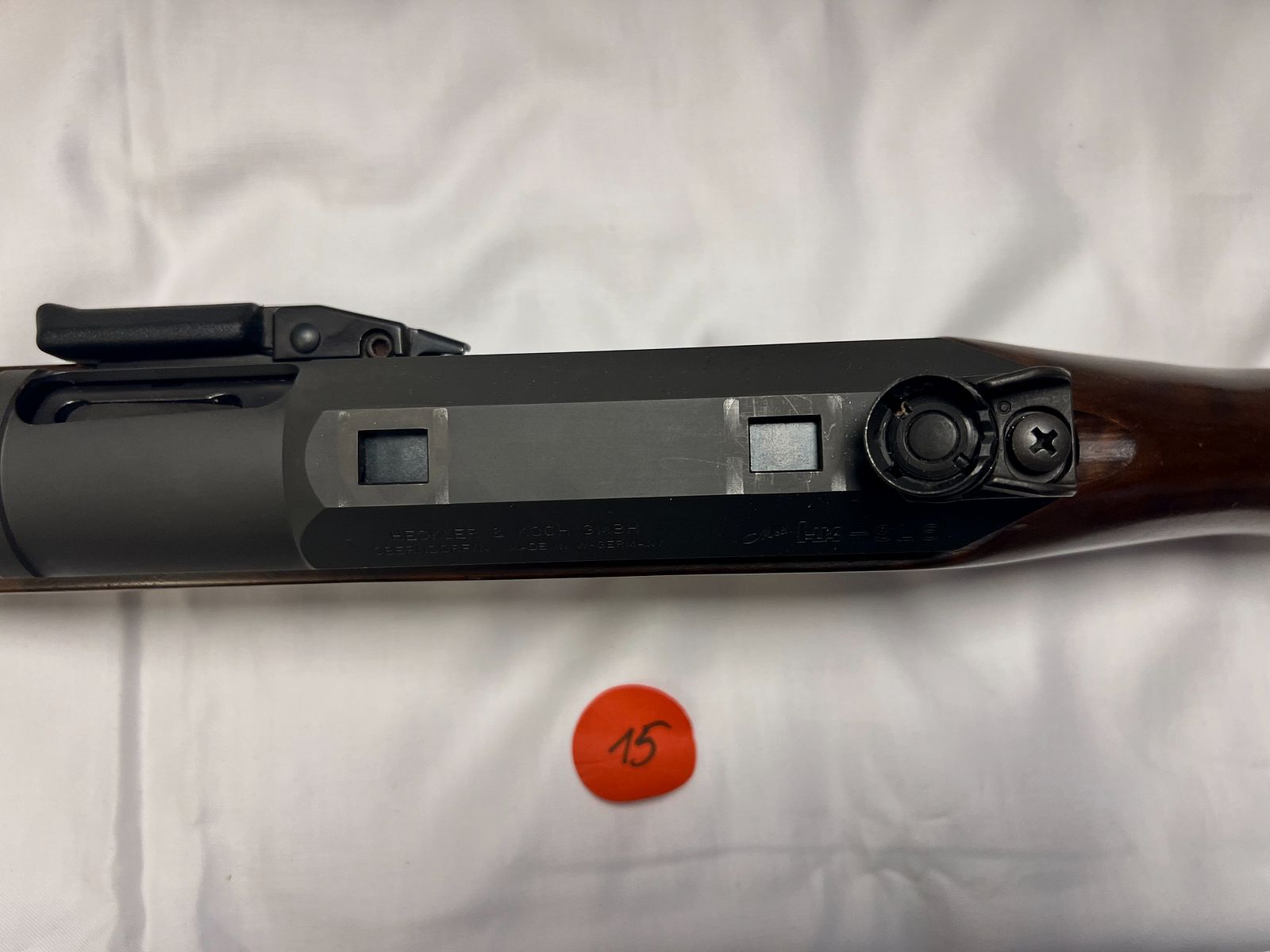 Heckler & Koch SL6 .223 Rem. – karabin samopowtarzalny kat. B + 6 magazynków – broń dziedziczna Vorarlberg, zdjęcie 7 z 8
