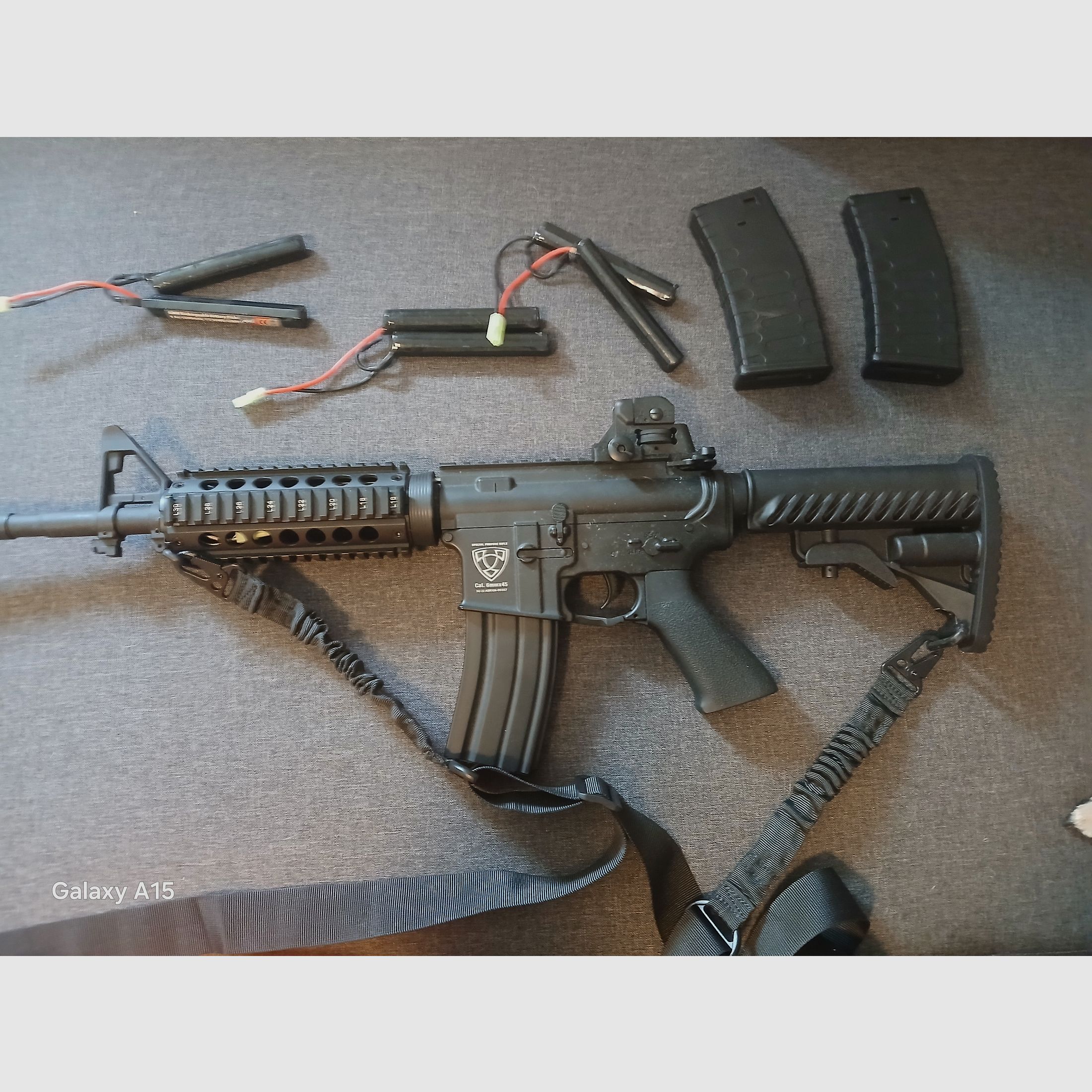 APS M4A1 RIS ASR-Series Vollmetall BlowBack 